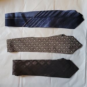 Mens silk ties earth tones
